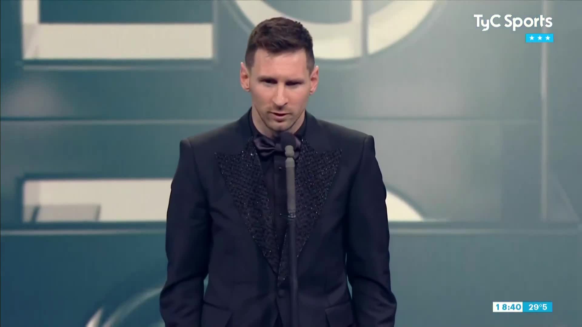 ¡Siempre él! Messi ganó su segundo The Best