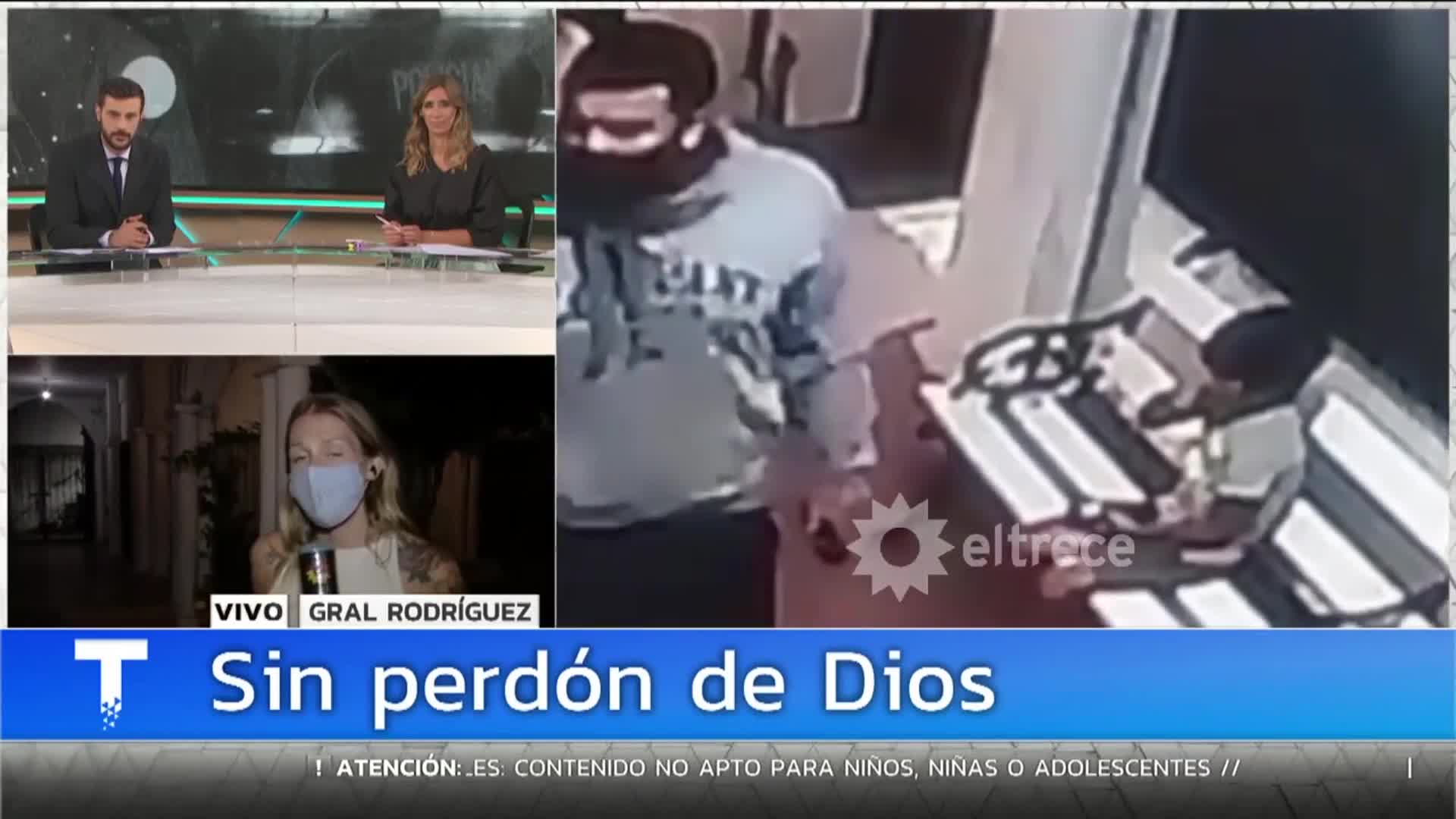 Le robaron a un nene dentro de una iglesia