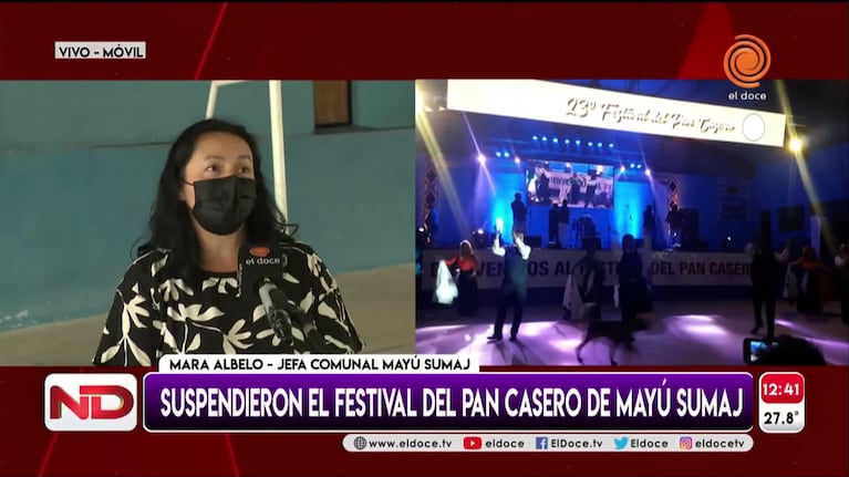 Suspenden el Festival del Pan Casero en Mayú Sumaj