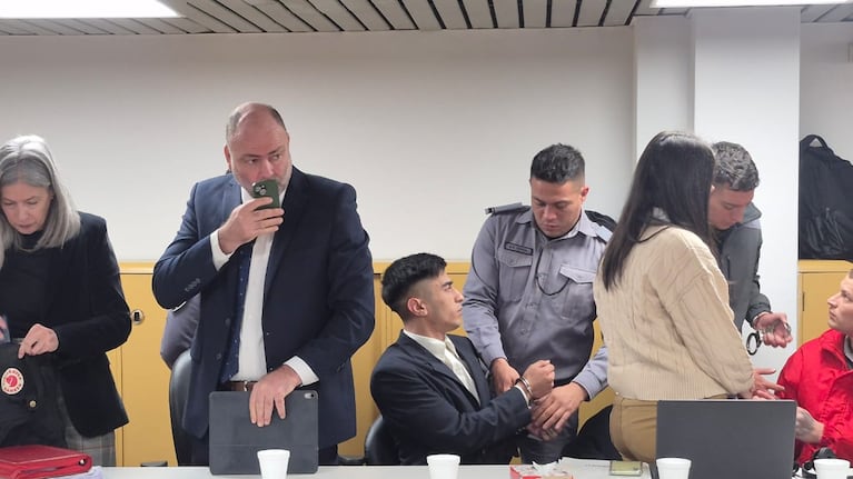 La bronca de un familiar de Santiago Aguilera contra el condenado a perpetua por el crimen