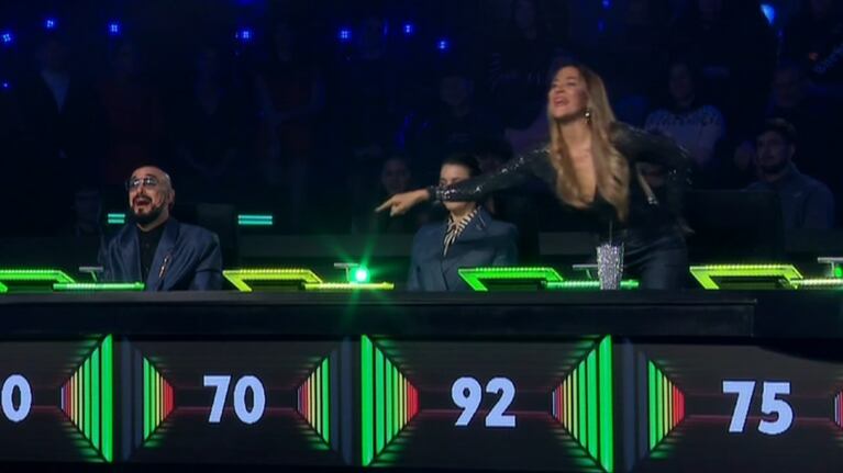 Jimena Barón se sacó y le hizo un inesperado reclamo a un participante