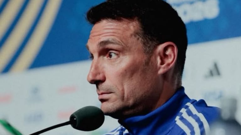 Scaloni habló antes del partido con Egipto