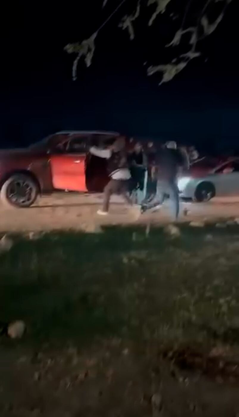 Brutal pelea en Potrero de Garay
