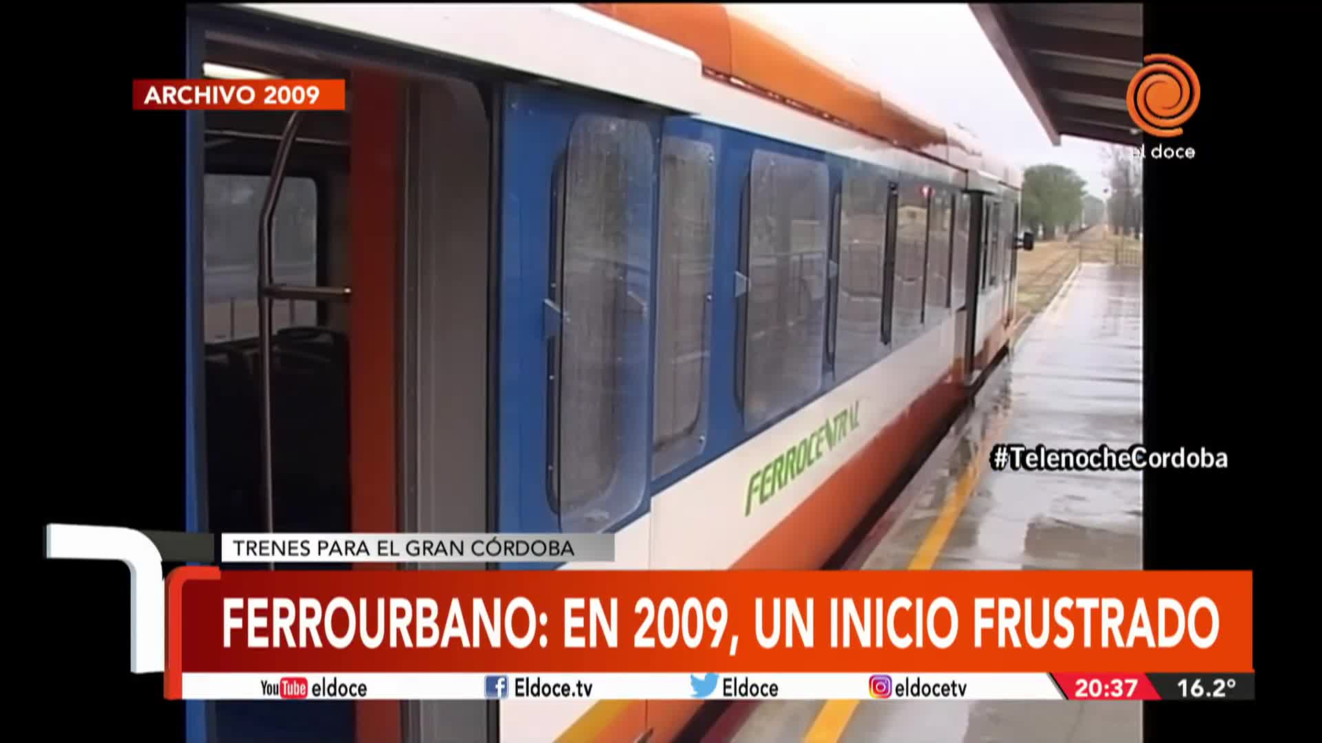 Ferrourbano metropolitano: de qué se trata y cuántas veces se prometió