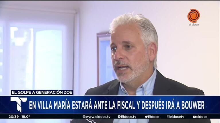 Cositorto llega al país y lo trasladan a Bouwer: su abogado anticipó los pasos a seguir