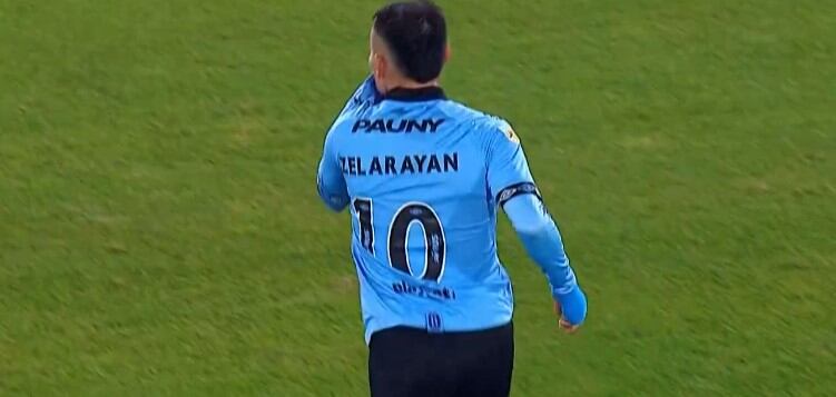 El golazo al ángulo del Chino Zelarayán para el 2-0 de Belgrano a Huracán