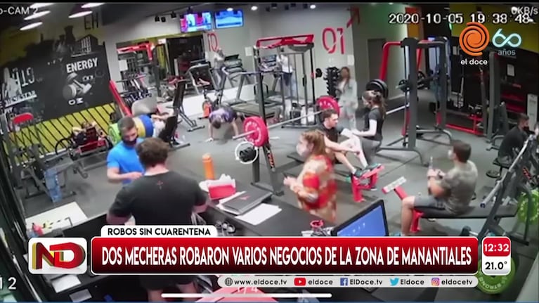 Mecheras robaron en varios locales de zona sur de Córdoba