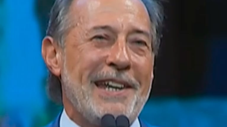 La emoción de Francella al ganar el premio Pinti a la trayectoria