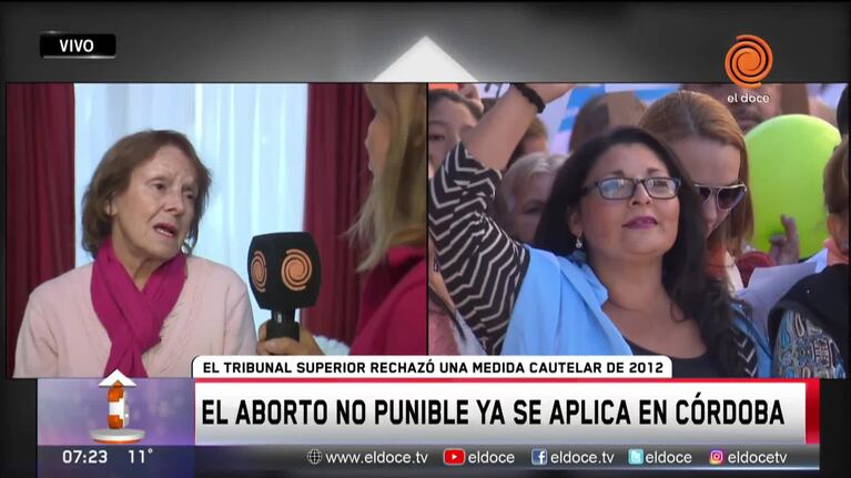 El aborto no punible ya se aplica en Córdoba