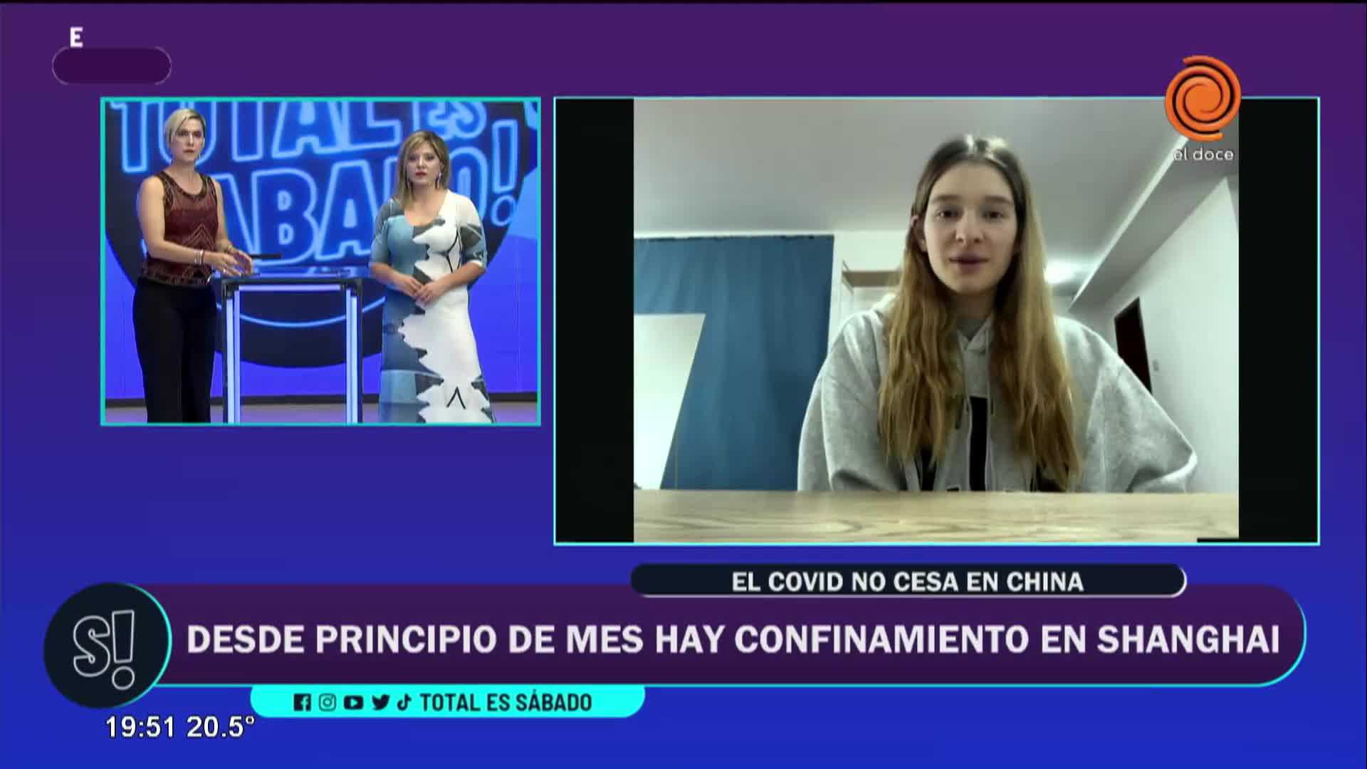 Confinamiento en Shangái: el testimonio de una modelo argentina