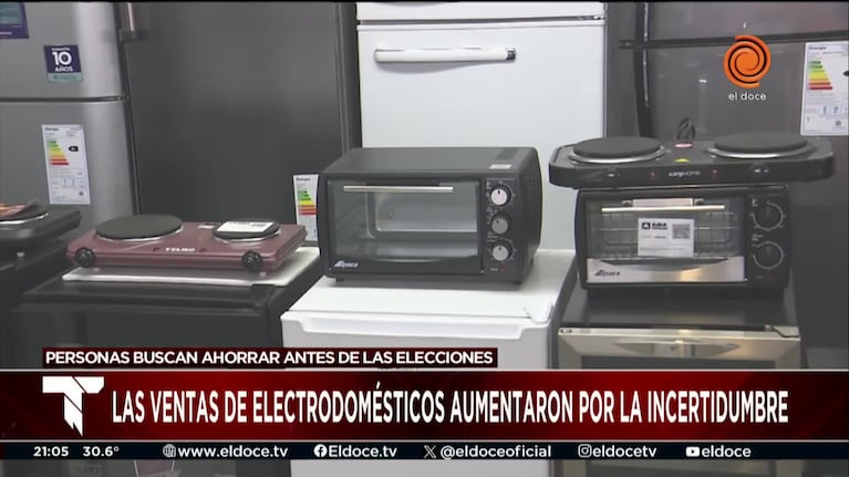 Cordobeses salieron a comprar electrodomésticos antes del balotaje