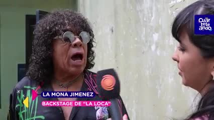 La Mona Jimenez remarcó sus ganas de seguir cantando "hasta la muerte"