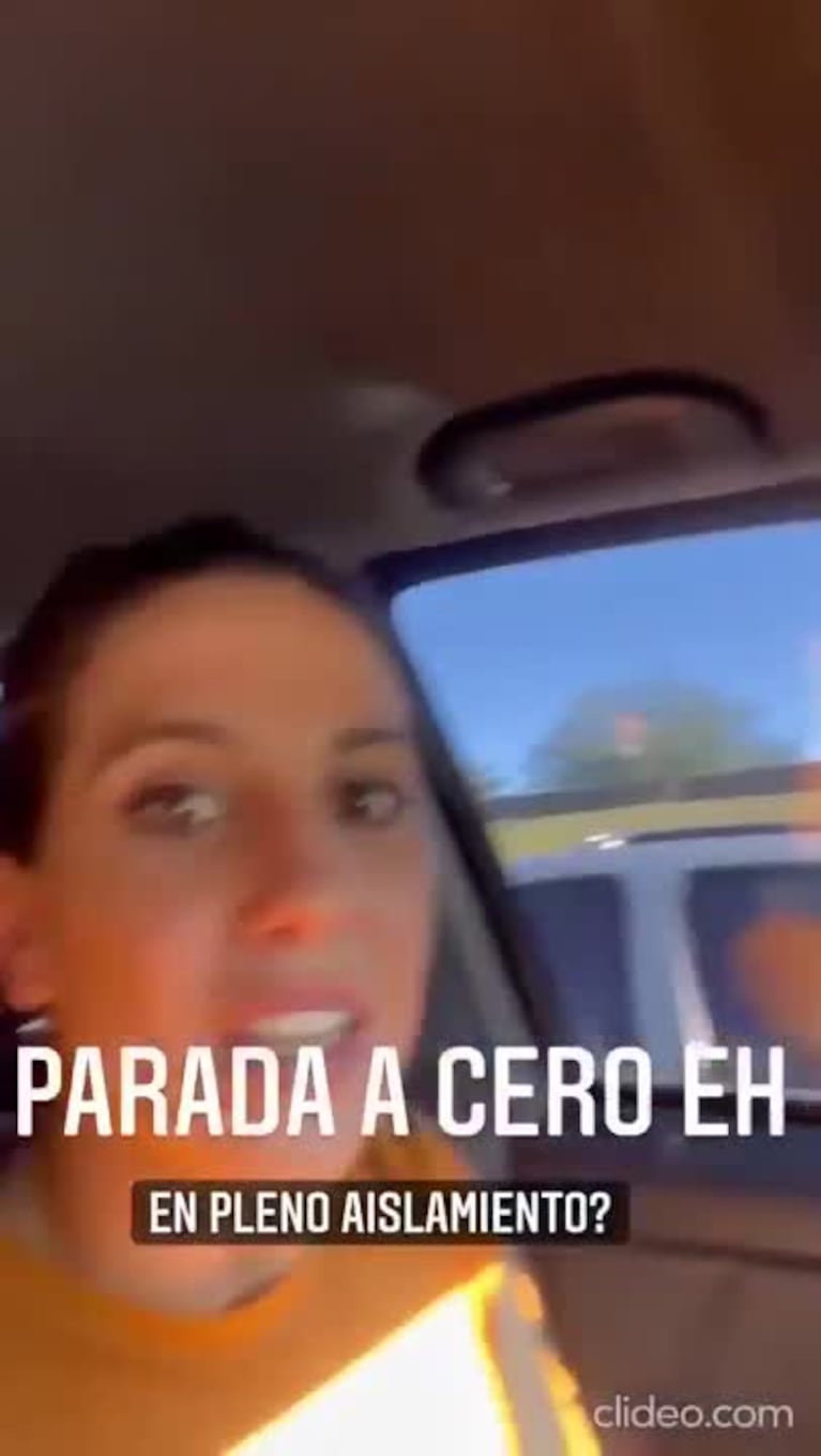Cinthia Fernández y su accidente en Panamericana por un embotellamiento
