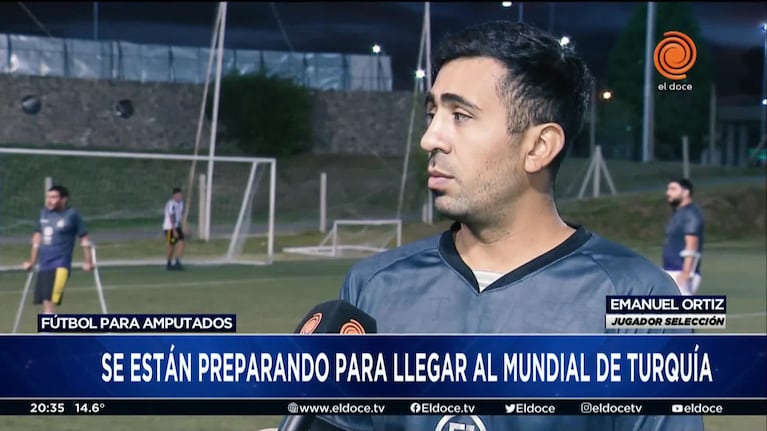 Cuatro cordobeses se preparan para el Mundial de Fútbol para Amputados