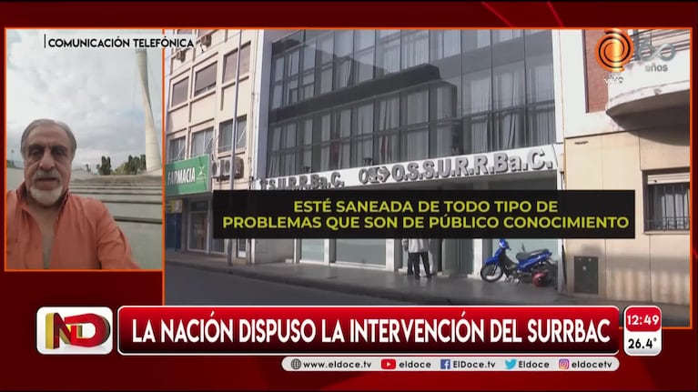 Las declaraciones del interventor del Surrbac