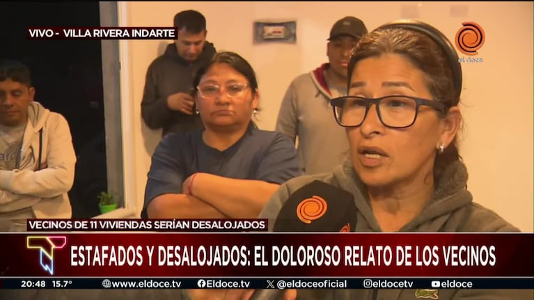 Estafados y desalojados: el drama de 11 familias en Córdoba