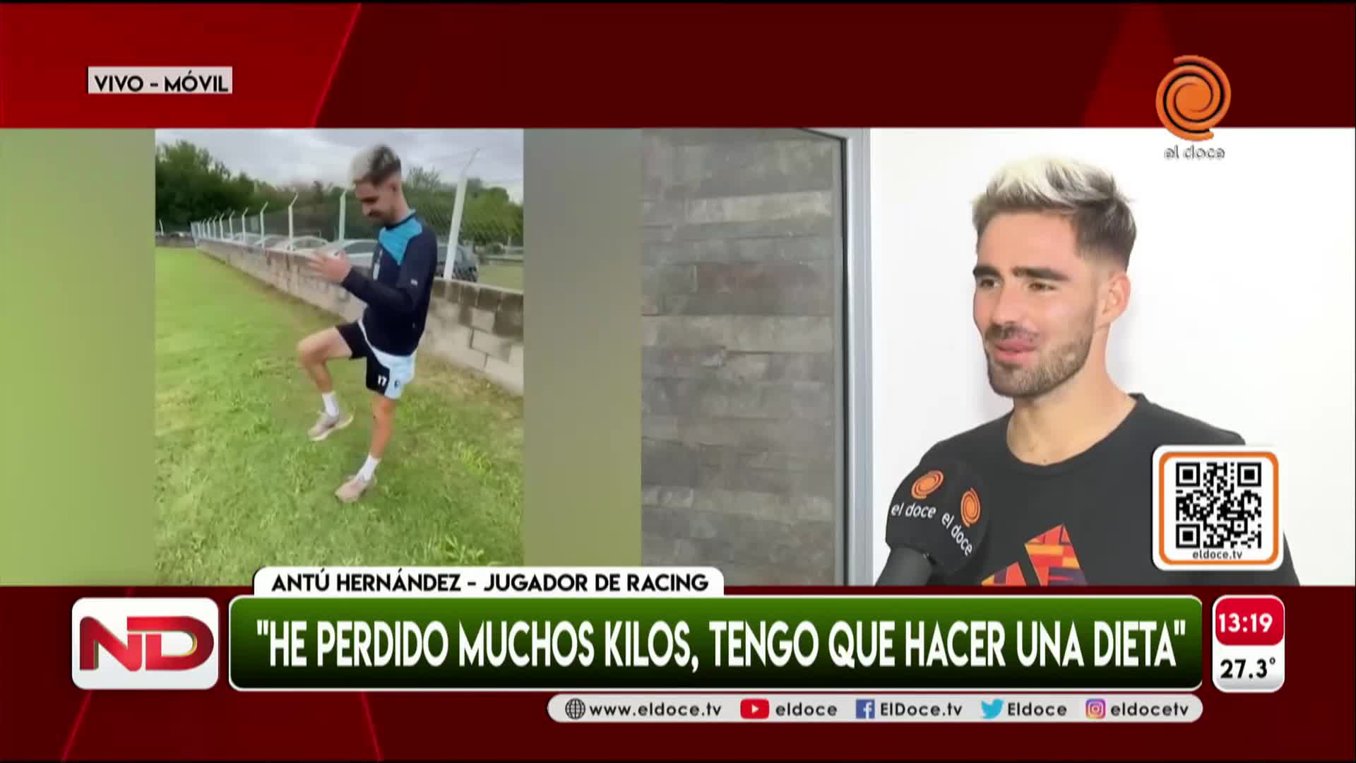 El jugador de Racing contó cómo fue despertar del coma