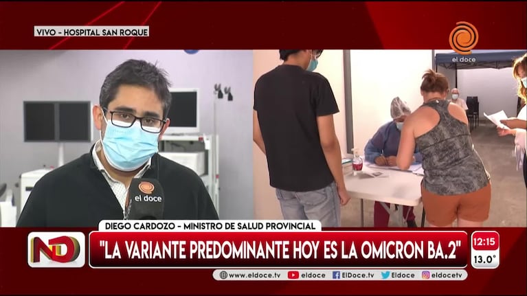 Aumentan los casos de coronavirus: Cardozo explicó qué pasará con las restricciones