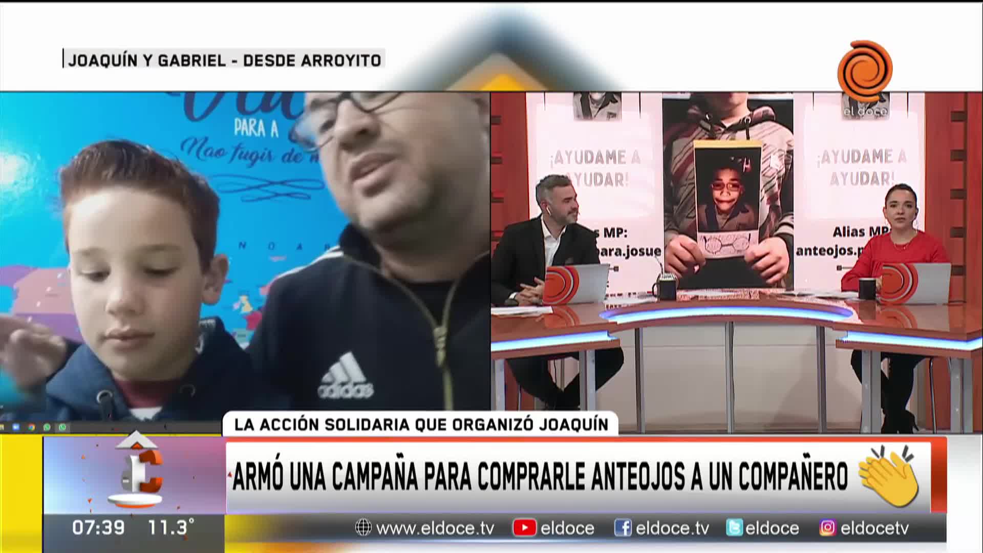 La campaña de un niño para ayudar a su compañero 