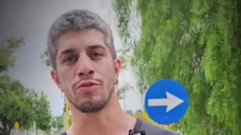 Barrelier municipal: el video del acusado concientizando sobre la seguridad vial