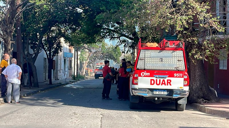 parte medico heridos incendio