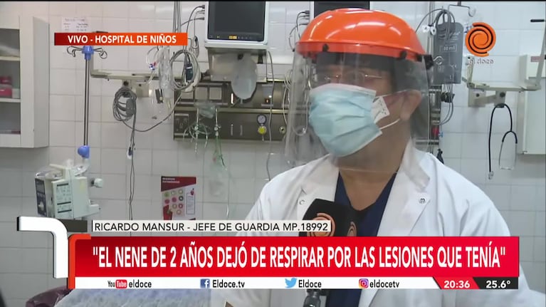 Tragedia en la ruta 9: el nene de dos años está grave