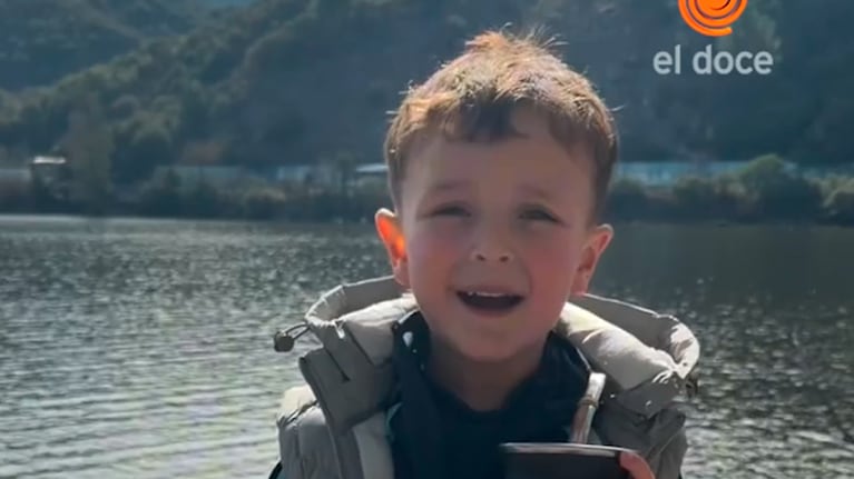 El mini hincha viral en modo cordobés
