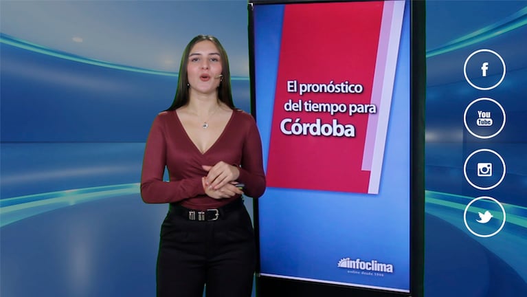 Nubes y probabilidad de lloviznas para el último finde de agosto: el pronóstico para Córdoba