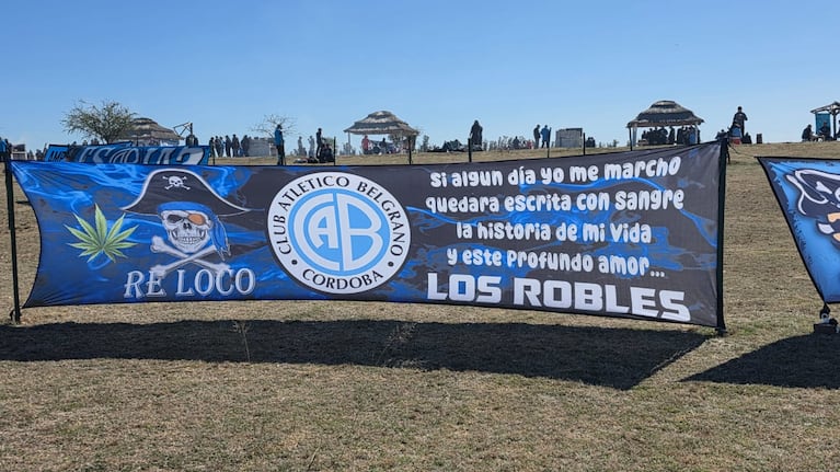 El Doce en la previa de los hinchas de Belgrano que palpitan el duelo ante Racing en San Luis
