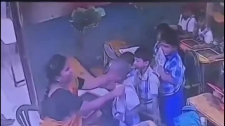 Conmoción en India: un nene de seis años murió luego de que su maestra le pegó