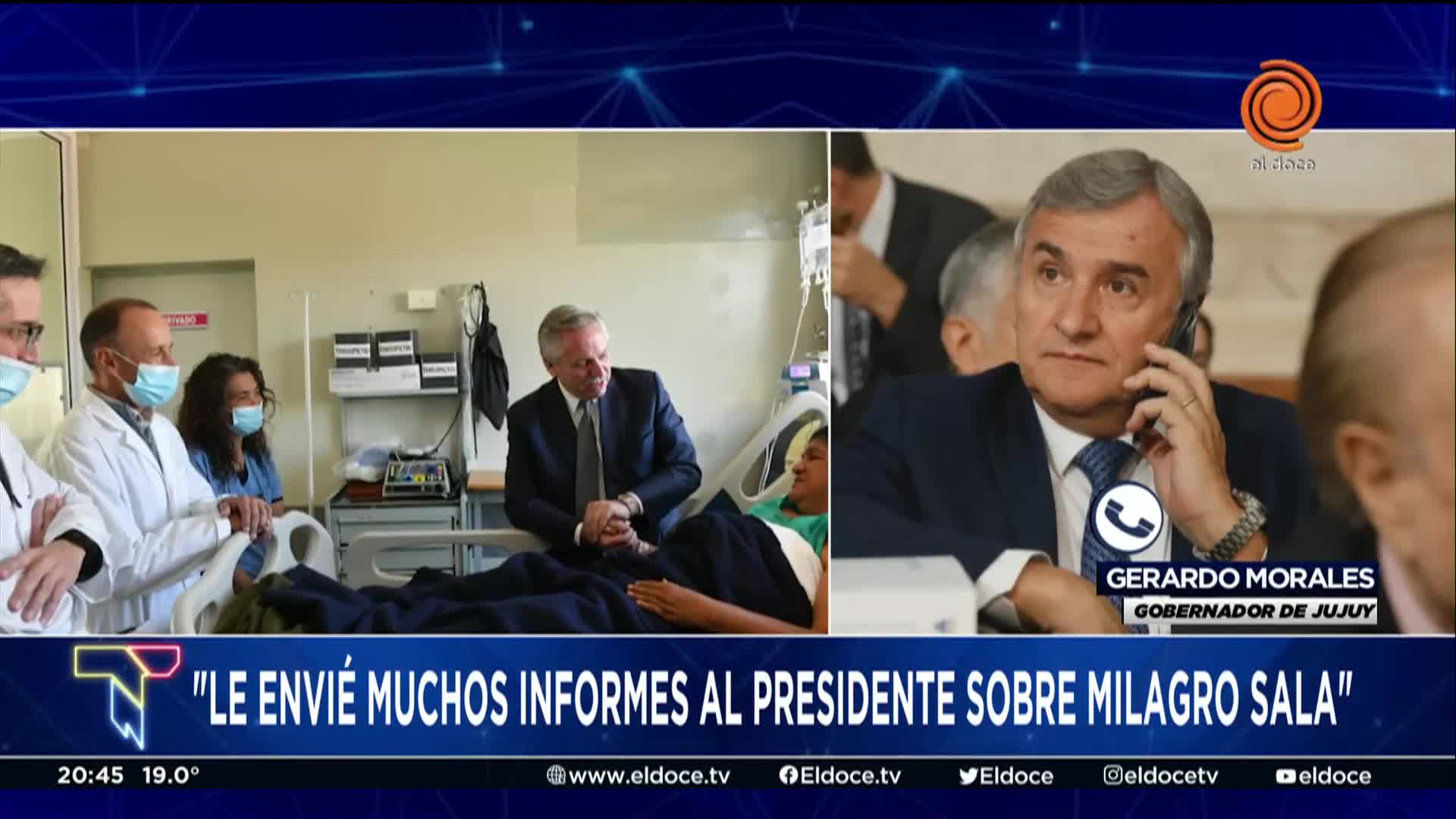 Gerardo Morales, duro con Alberto Fernández tras su visita a Jujuy