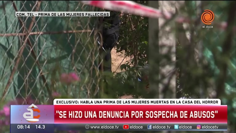 Una prima de las hermanas asesinadas reveló la historia de la casa del horror