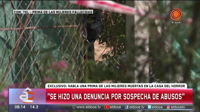 Una prima de las hermanas asesinadas reveló la historia de la casa del horror