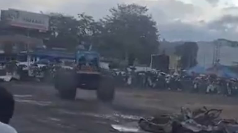 Tres muertos tras el accidente de una camioneta en un espectáculo de monster trucks
