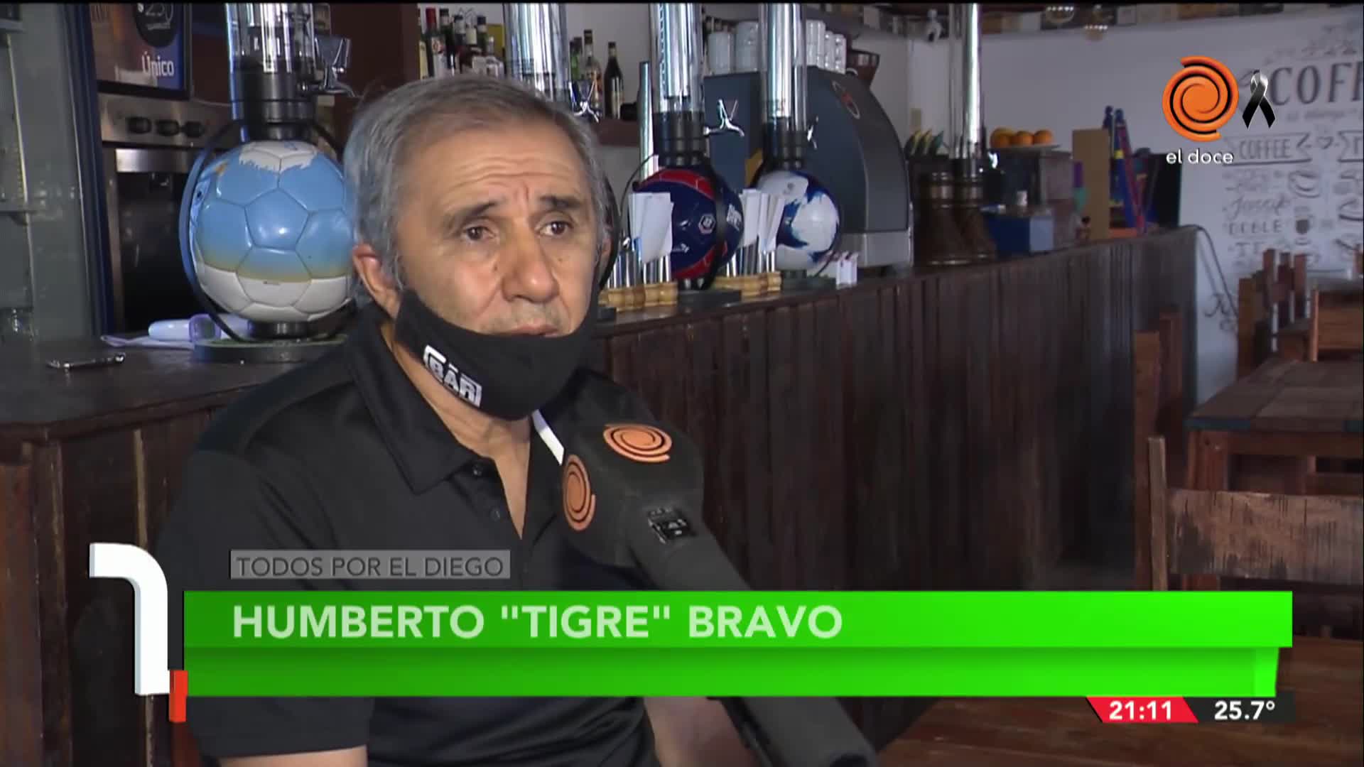 Baley tras la muerte de Maradona: "Era un placer jugar contra el mejor del mundo"