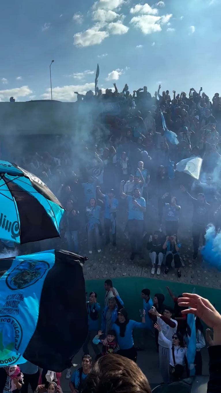 Video: así arrancó la histórica caravana del Belgrano campeón
