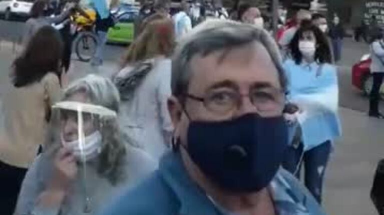 Banderazo en contra de la expropiación de Vicentin