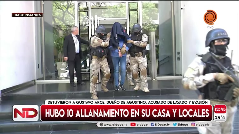 El fiscal reveló el motivo de la detención de Gustavo Arce