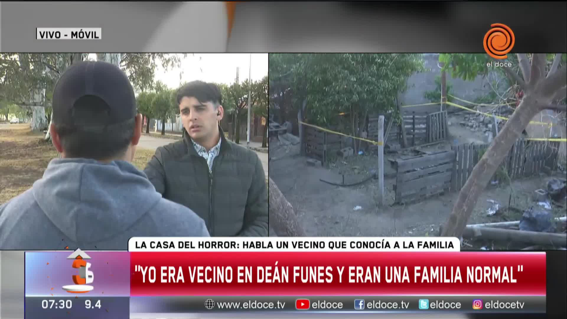 La casa del horror: un vecino reveló cómo era la familia