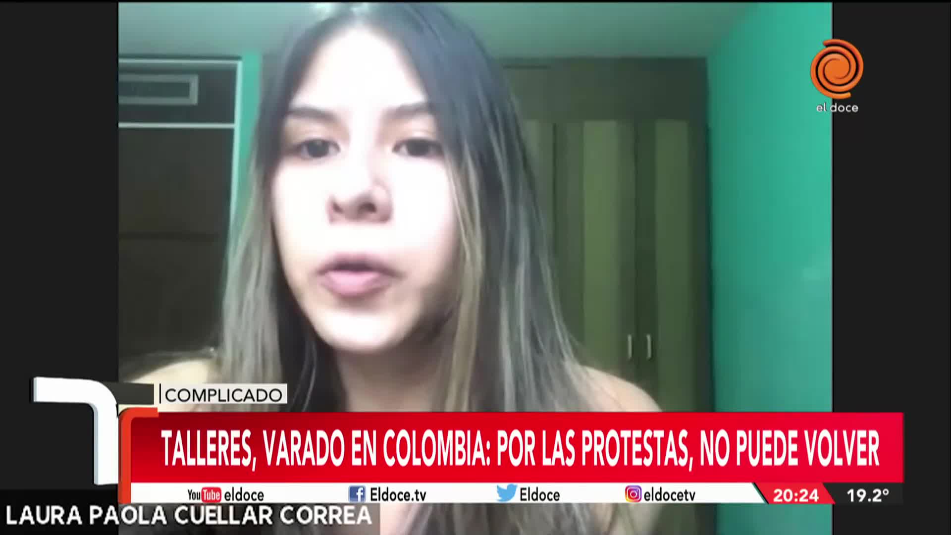 Por protestas en Cali, la delegación de Talleres quedó varada en el aeropuerto