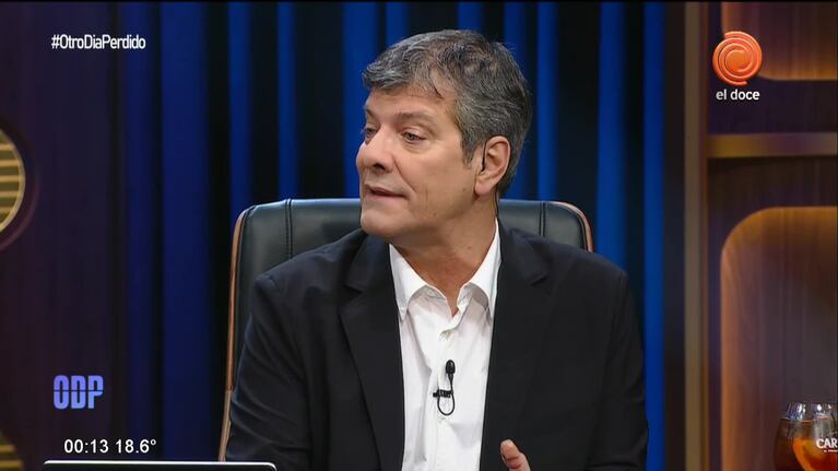 Pablo Echarri y la pregunta que hizo explayarse a Pergolini