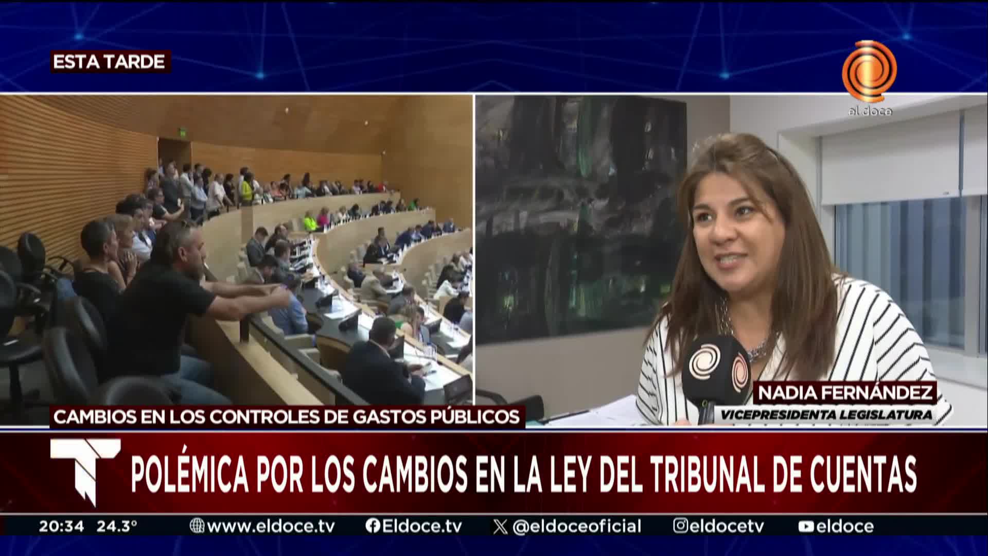 Cruces en la Legislatura por los cambios en la ley del Tribunal de Cuentas