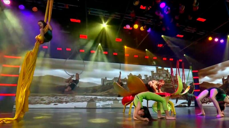 El arte del circo cordobés en Buenas Noches Familia