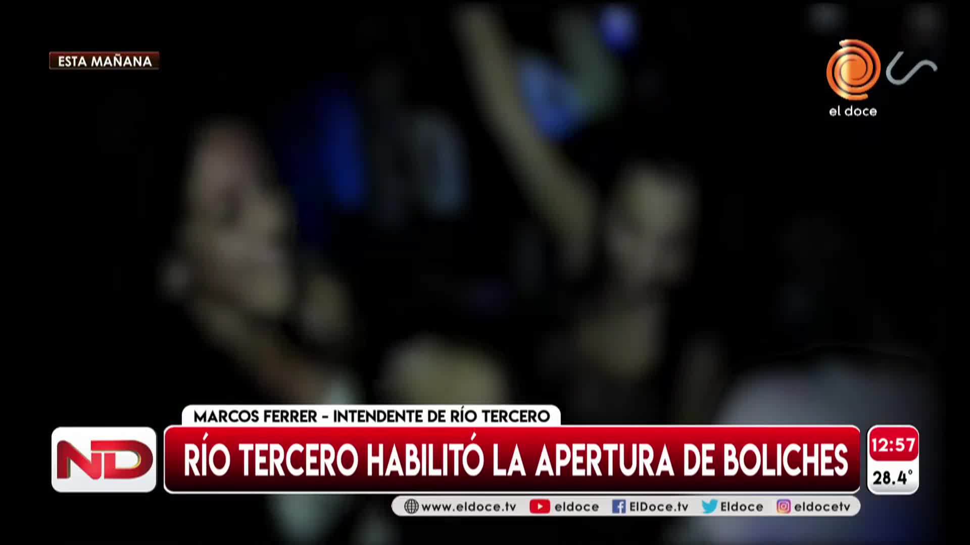 Río Tercero: habilitaron boliches para "evitar fiestas clandestinas"