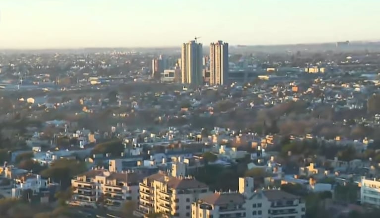 Arriba Córdoba sobrevoló la ciudad en helicóptero por los festejos de los 20 años