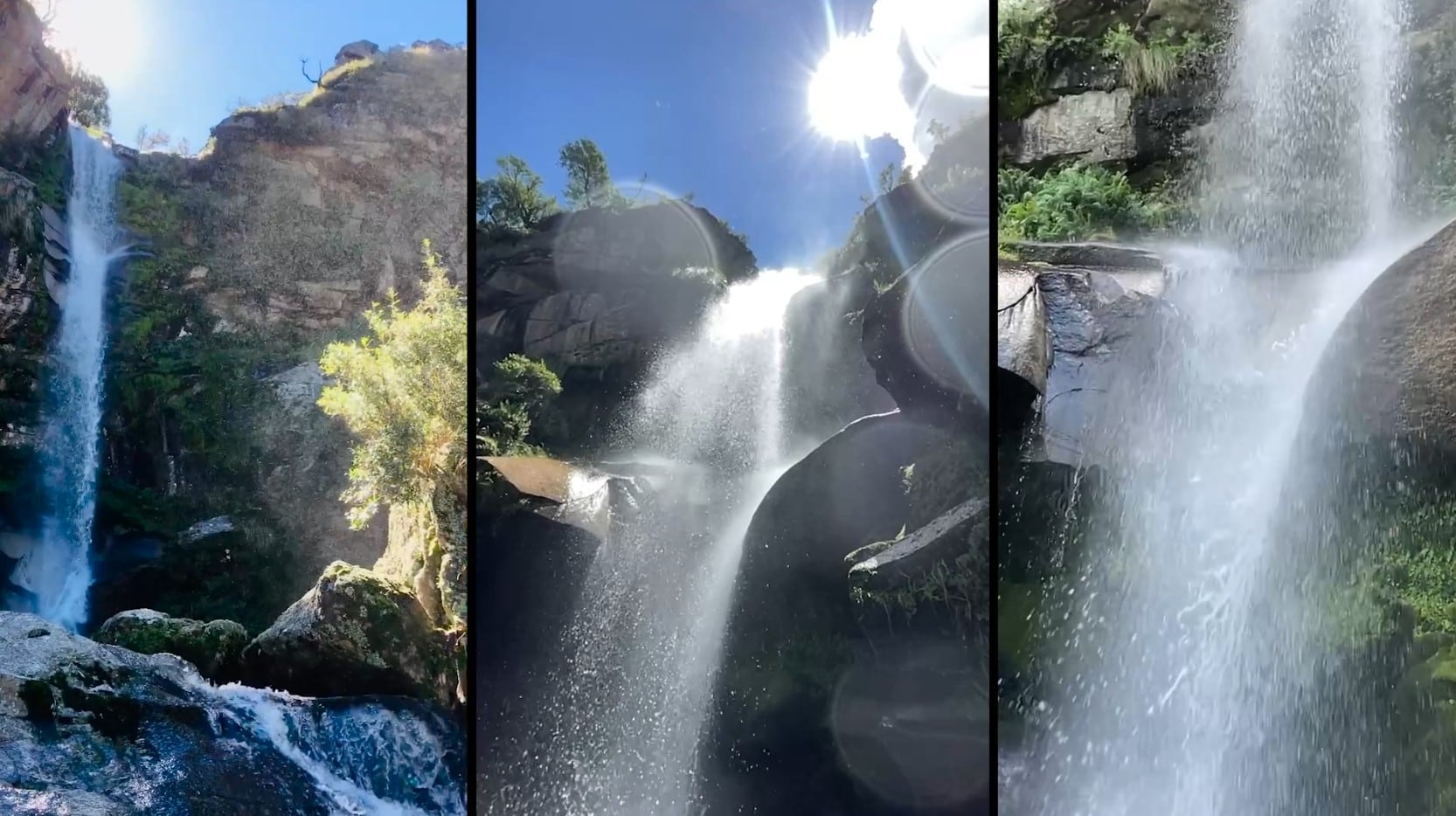 El recorrido por la cascada Las Petacas