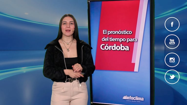 Cielo cubierto y alerta por tormentas para el último martes de julio en Córdoba