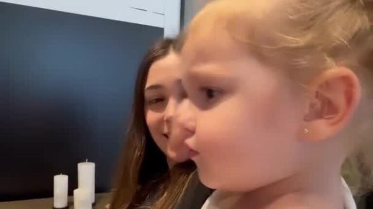 El gesto de la hija de Pampita con la de Barby Franco
