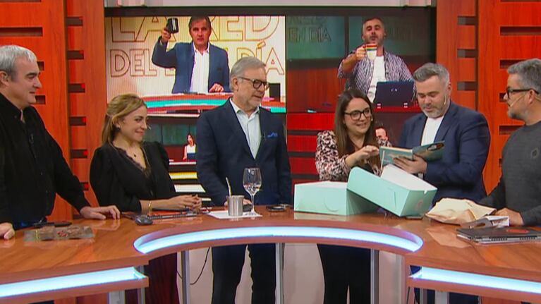Con regalos y saludos de sus familiares: la despedida a Mariano Cardarelli