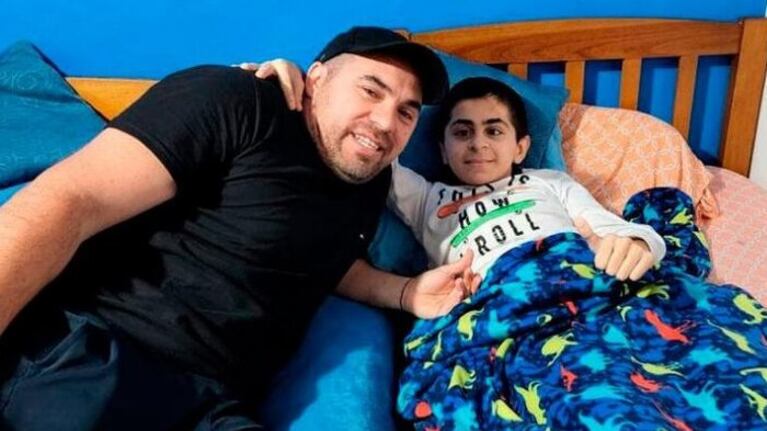 El lamento de Tomi y su papá por la polémica con el Hospital Garrahan en el Senado